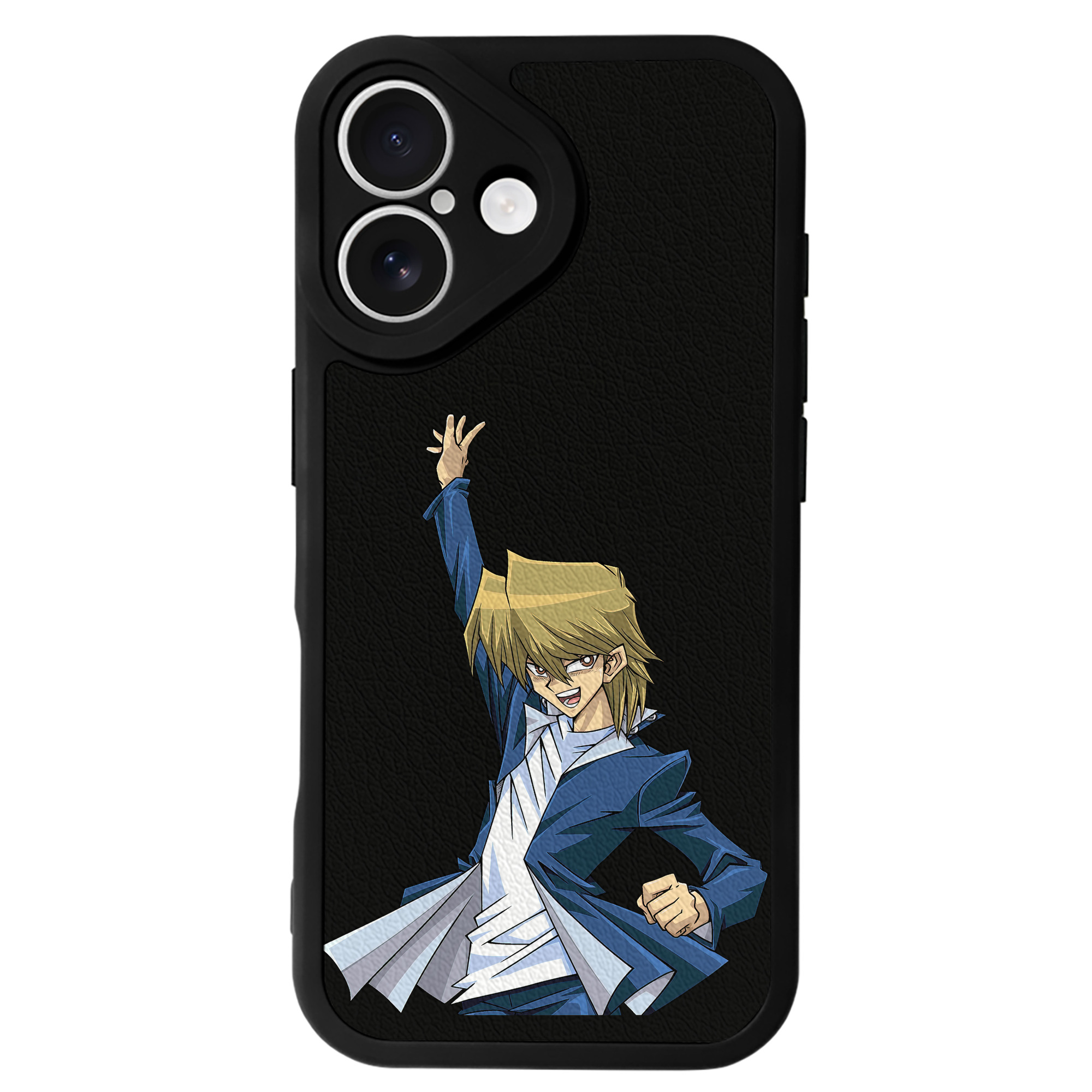 遊☆戯☆王 Yu-Gi-Oh! 【iPhone 16シリーズ対応】シリコンスマホケース（レザー調） 材質：シリコン